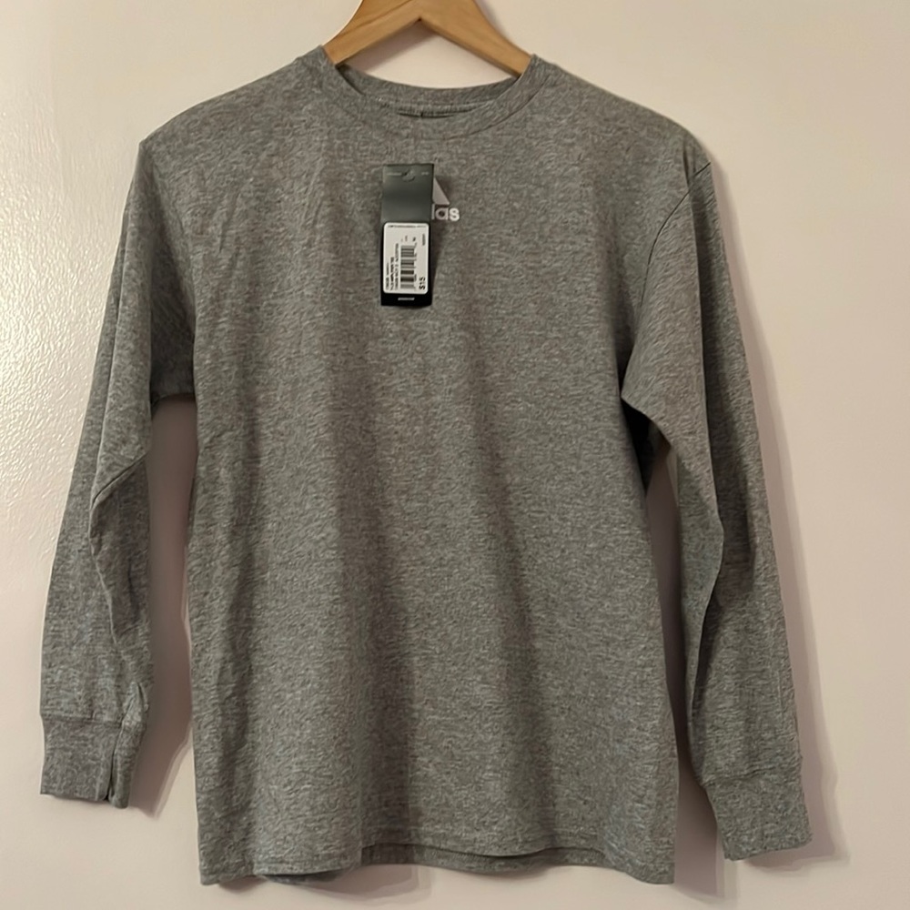 Boys M Adidas long sleeve t-shirt.
